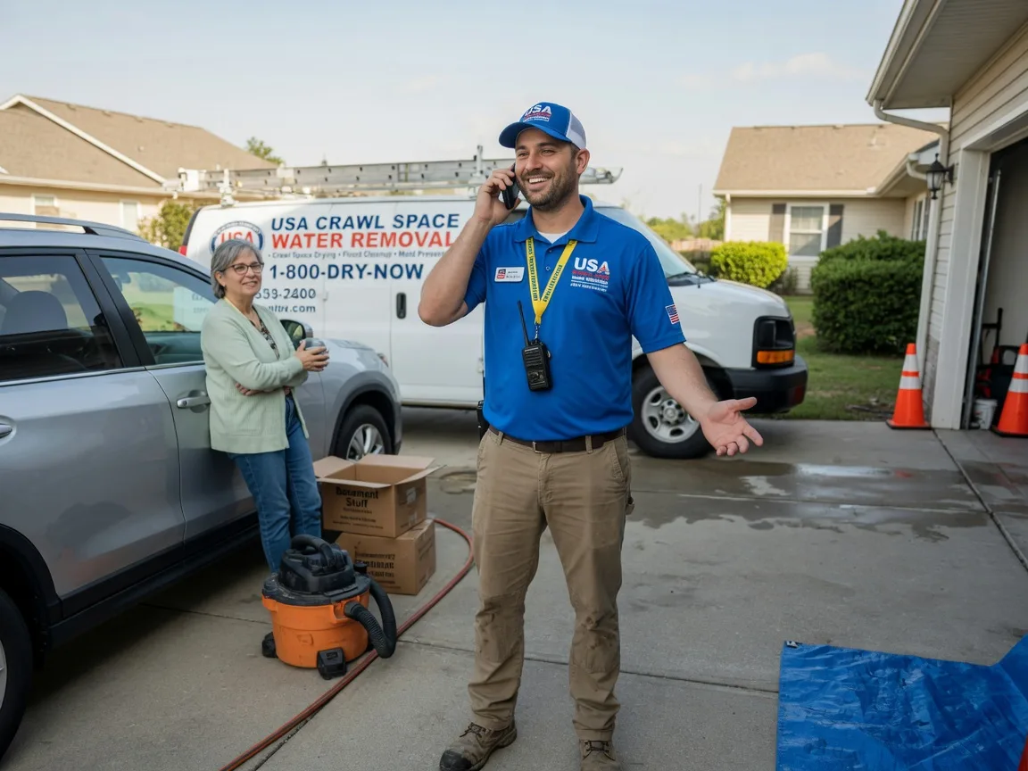 Crawl Space Water Removal Williamsfield, OH FAQs